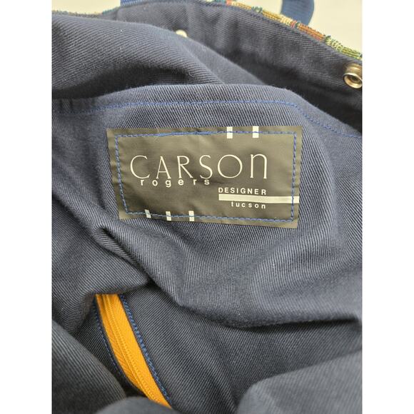 Carson Rogers Carogi Multi Color Tapestry Convertable Multi Backpack Sling Bag - Picture 5 of 11